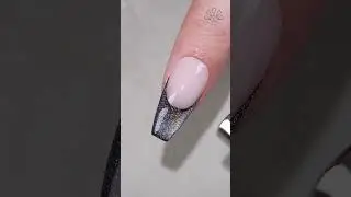 Halloween French Spider Web Cat Eye Nails| BORN PRETTY