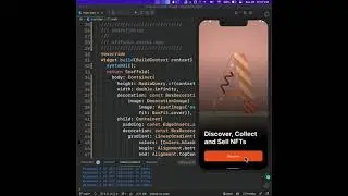 Flutter UI - NFT App|| By Rush Flutter