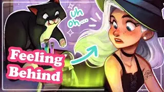 Am I FALLING BEHIND in my Art Career? 🫠 | Dealing with Imposter Syndrome + Comparison