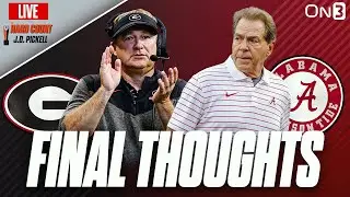 Final Thoughts: UGA, Alabama, Texas, Oregon, FSU | Transfer Portal ALIVE | Riley Leonard Portaling