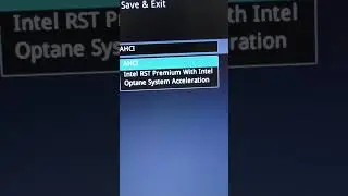 Как включить Intel RST в UEFI BIOS на ноутбуке
