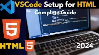 How to Setup VScode for HTML & run HTML files on Visual Studio Code | Web Development