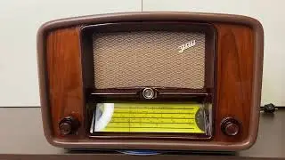 Відреставроване радіо БАЛТИКА-ЗИШ, 1954. Реставрація 2024. Тестуємо звучання. Купити ретро Україна