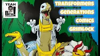 Transformers Generations (Marvel) Comic Grimlock 4K video Review. It is Gorgeous!