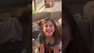 Zoey’s Reaction!  Thanks TMB!