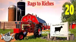 Farming Simulator 19 Rags to Riches on Simon Family Farm Ep 20