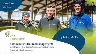 Komm mit ins Herdenmanagement | Stallalltag auf dem Rischenhof mit DairyComp