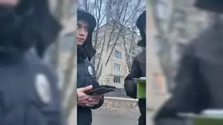 Полиция пытается отжать у военного евробляху