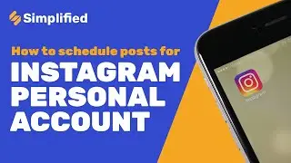 How to schedule posts for Instagram personal accounts