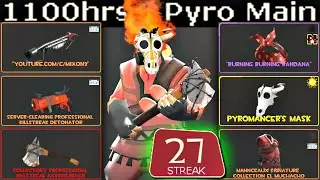 Mixon in Action!🔸1100+ Hours Pyro Main Experience (TF2 Gameplay)