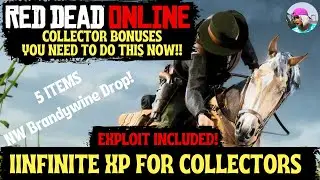 Red Dead Online: How To Get Collectibles Fast!!! Infinite XP/Money Glitch!!! Brandywine Drop