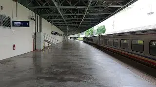 Full Train Journey from Singapore to Malaysia - Shuttle Tebrau from Woodlands to JB Sentral unedited