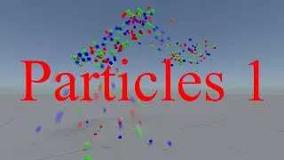 Blender 3D : Working with particles / lesson 1