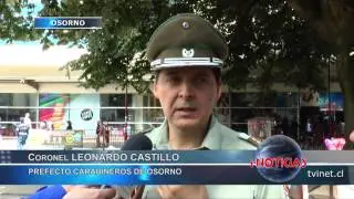 Campaña de Carabineros para evitar delincuencia en diciembre