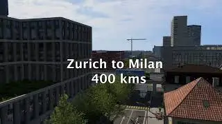 ETS2 Most Scenic Drive (Zurich to Milan) | Euro Truck Simulator 2 #alphagamers #eurotrucksimulator2