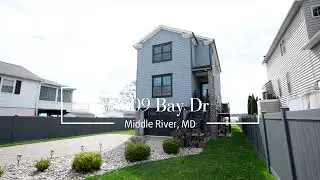 Middle River Waterfront Home in Bowley's Quarters