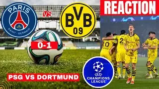 PSG vs Borussia Dortmund 0-1 Live Stream Champions League UCL Football 2024 Score Highlight Direct