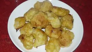 Цветная капуста в кляре. Ммм... вкуснятина. Самый простой рецепт.
