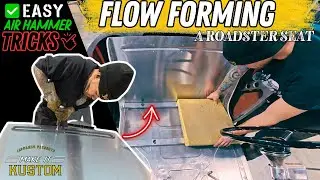 Will it WORK? Finishing The ALUMINUM ROADSTER SEAT w/ a CUSTOM Bead FORM