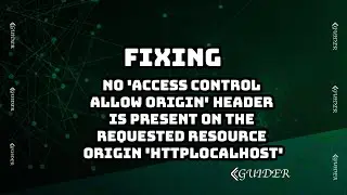 No 'Access Control Allow Origin' header is present on the requested resource Origin 'httplocalhost'