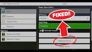 How To Fix Replace World 'Error