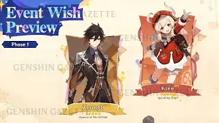 ZHONGLI RERUN?! 5.2 BANNERS UPDATE! (Klee, Albedo) + WELKIN GIVEAWAY! - Genshin Impact