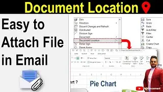 Document Location | Easy to Attach File in Outlook & Other Email