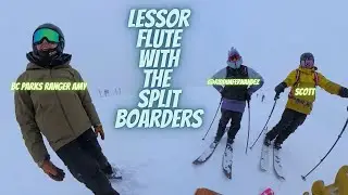 Lessor Flute with the Split Boarders at Whistler
