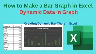 How to Make a Bar Graph in Excel dynamic data in graph-Create Bar Chart In Excel