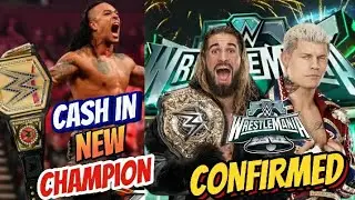 Seth Rollins vs Cody Rhodes At WrestleMania 40 Confirmed 🤔| Damian Priest Cash-IN | Brock Lesnar Out