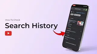 How To Check Search History On YouTube?