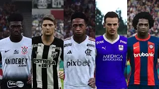 PES 2021 OPTION FILE PS4/PS5/PC 100% Atualizado para Abril e com ligas colombiana e uruguaia 2024!