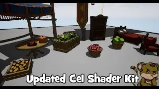 Revamped Cel Shader Kit! Unreal Engine 4