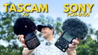 NEW Tascam X6 VS OLD Sony PCM D100: SHOCKING DIFFERENCE??