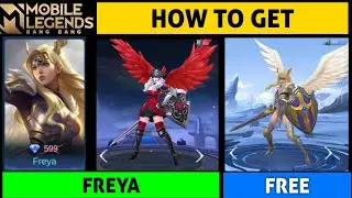 HOW TO GET FREYA FREE! MOBILE LEGENDS BANG BANG