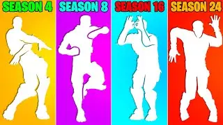 Legendary Fortnite Dances From Every Season! (The Quick Style, Shout!, Get Griddy, Orange Justice)