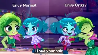 Envy Crazy vs Envy Normal | Inside Out 2 Movie (2024)