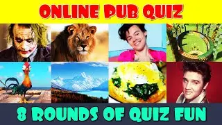 Pub Quiz (Part 1) | Online Pub Quiz 🧠 🍻