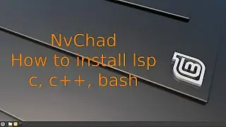 NvChad lsp server In Linux Mint, c, c++, bash 