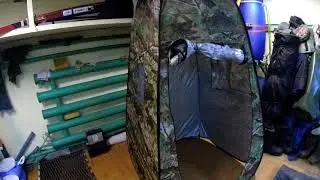 обзор раскладной палатки туалет душа