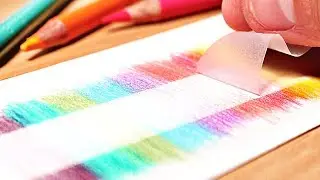 12 GENIUS DRAWING HACKS FOR COLORED PENCILS