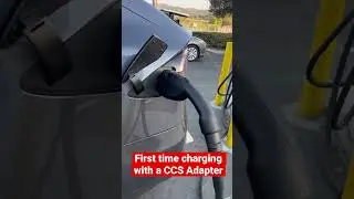 Tesla Model X - My first CCS charging experience 