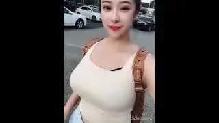 Prettiest Busty Asian tiktok girl ever - Big boobs - Super hot