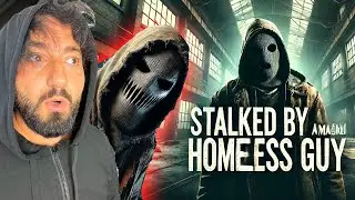 STALKED BY A MASKED HOMELESS GUY IN AN ABANDONED FACTORY GONE WRONG