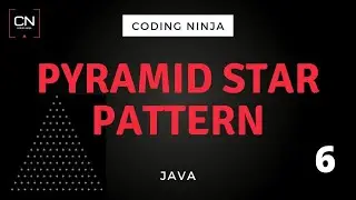Star Pattern Pyramid | Java | Coding Ninja