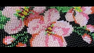 Вышивка бисером. Чехол для телефона. Отчет №1.