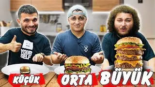 BÜYÜK, ORTA VEYA KÜÇÜK YEMEK YARIŞMASI #5 ! w/ 
