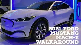 2021 Ford Mustang Mach-E Walkaround & Interior