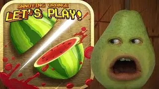 Pear Plays - FRUIT NINJA!