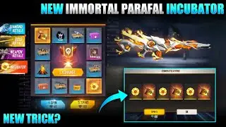 FREE FIRE NEW PARAFAL IMMORTAL RAGERS INCUBATOR | FREE FIRE NEW EVENT | FREE FIRE NEW INCUBATOR